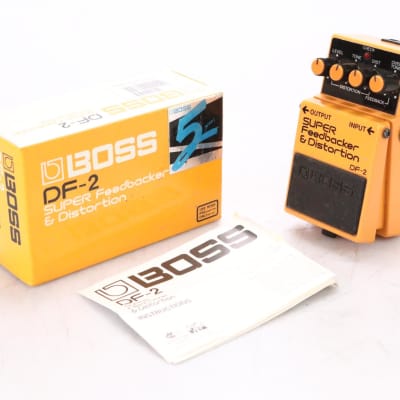 Boss DF-2 Super Feedbacker and Distortion 1985 - 1989 Made In Japan