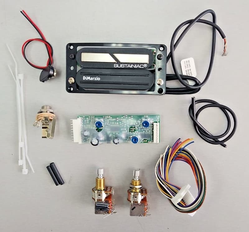 SUSTAINIAC DIMARZIO Fast Track 2 Push/Pull Pot Custom Kit Reverb