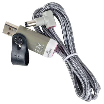 Ripcord USB to 12V Yamaha MU5, MU90, MU90R, MU90B Tone generator-compatible power cable by myVolts image 6