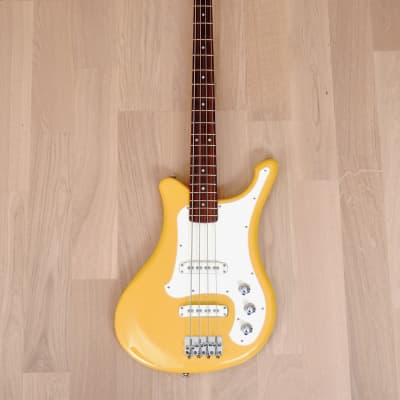 2012 Yamaha SBV-500 Flying Samurai Bass Guitar Vintage Yellow Near Mint w/ Hangtags image 2