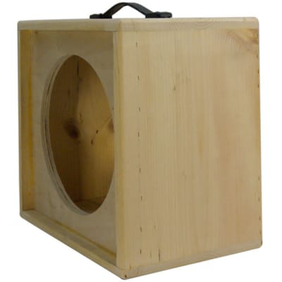 1x12 solid Pine, Raw wood Extension Guitar speaker Empty cabinet G1X12ST RW image 1
