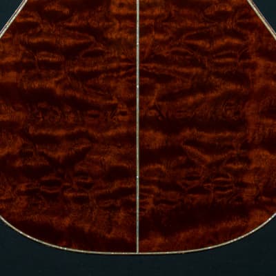 Santa Cruz OM-45 Renaissance Cedar and ‘The Tree’ Mahogany Custom with Japanese Awabi Pearl NEW image 21