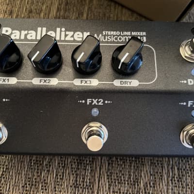 MusicomLab Parallelizer Stereo Line Mixer pedal | Reverb