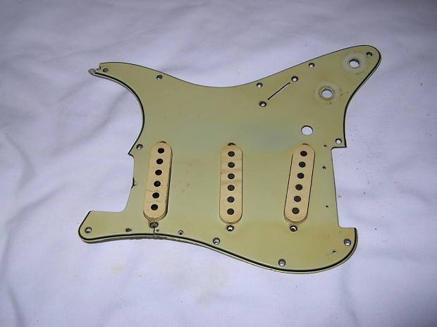 1959-1963 Fender Stratocaster White Cream pickups and
