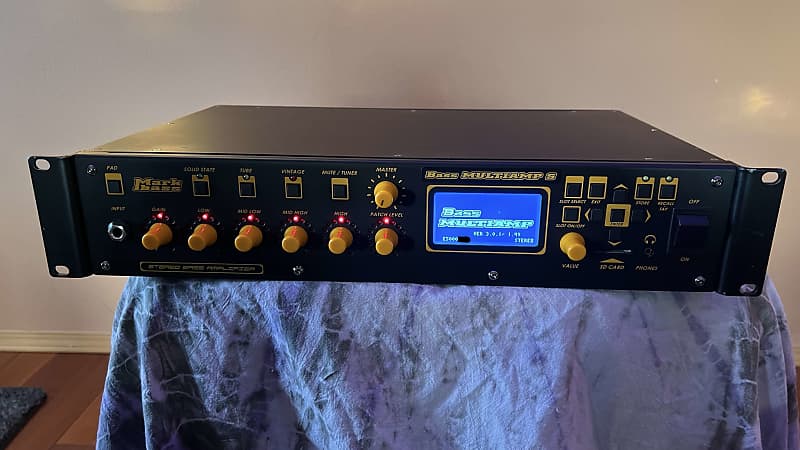 Markbass MBH110018 Multiamp S Stereo 1000-Watt Solid State Bass