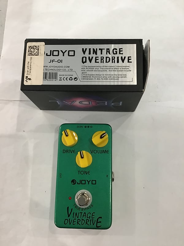 Joyo JF-01 VINTAGE OVERDRIVE