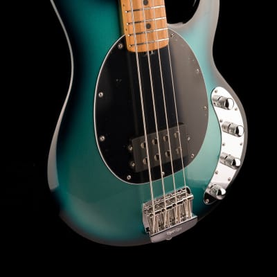 Ernie Ball Music Man StingRay Special Bass Frost Green Pearl with Mono Case image 10