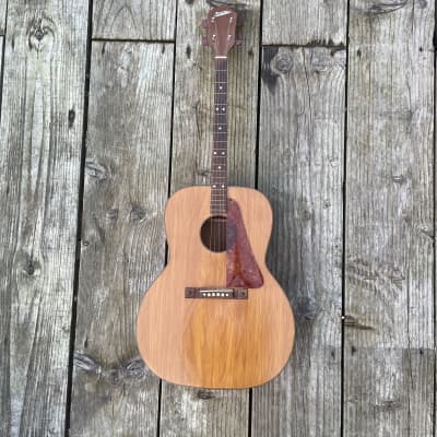 Sylvia Acoustic 1950s Tenor Guitar USA Made Solid Woods Gibson - esque L4 image 3