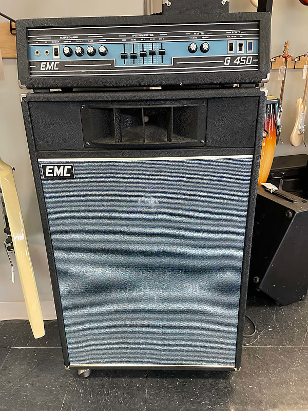 EMC G 450 Amplifier Head and Lead Model Cabinet image 1