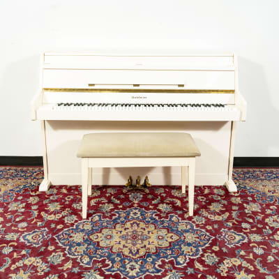Baldwin E50HPI Upright Piano | Satin White | SN: 1508316 | Used image 2