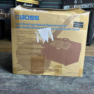 Boss Acoustic Singer Pro 120 Watt Vocal and Acoustic Guitar Amplifier image 13