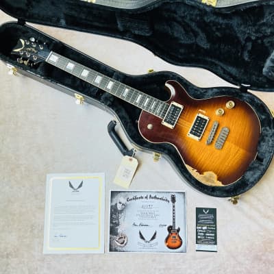 Dean USA Leslie West Signature Tattered N Torn Relic 2021 - Trans Brazilia Burst image 22