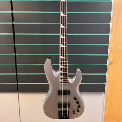 Jackson David Ellefson Concert Bass CBX IV Quicksilver 2020 Electric Bass Guitar for sale