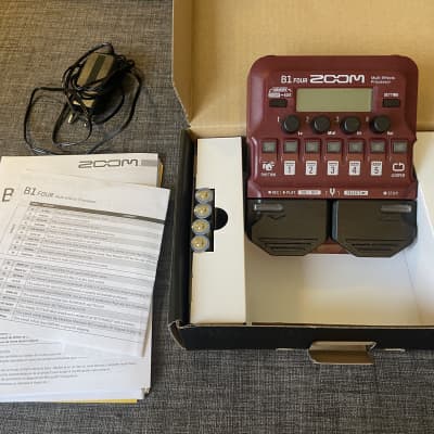 Reverb.com listing, price, conditions, and images for zoom-b1-four