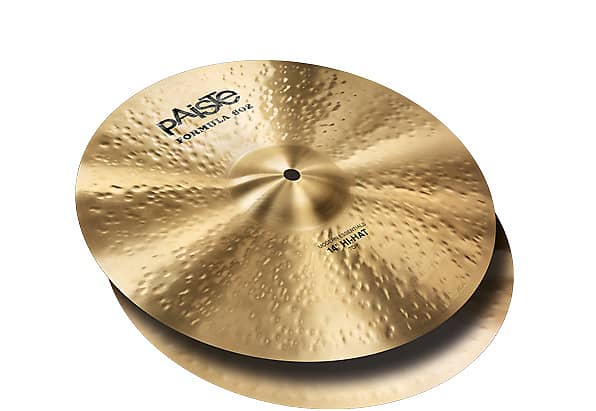 Paiste Formula 602 Modern Essentials 14 Inch Top Hi-Hat Cymbal with Soft & Meaty Chick Sound (1143814) image 1