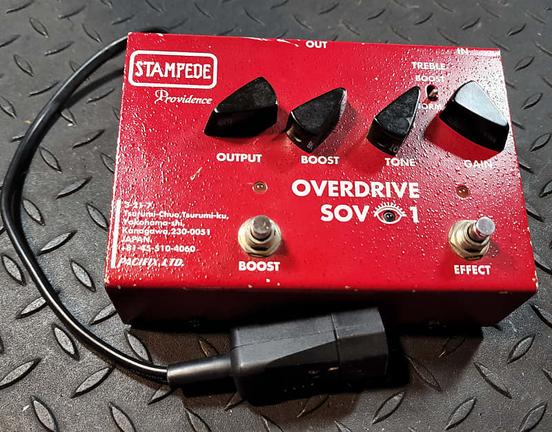 ギター Providence SOV-1 Providence SOV-1 Overdrive Stampede Made in Japan Guitar