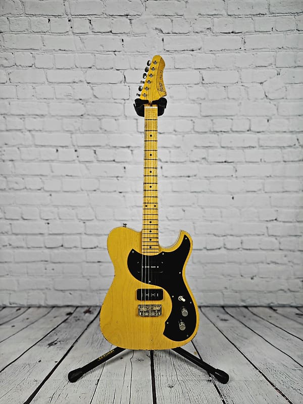 Fano Guitars TC6 Oltre 6 String Electric Guitar Lollar P90 Staple Butterscotch Blonde image 1