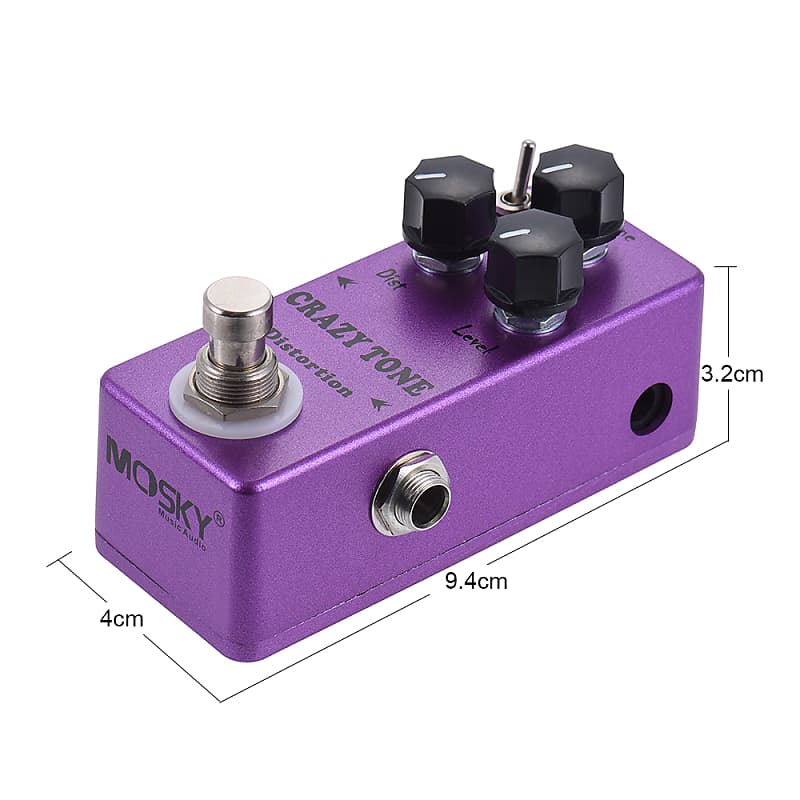 Mosky Crazy Tone Distortion Pedal Free Shipment