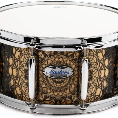 Pearl Masters Maple Complete 14x6.5 Snare Drum - Cain and | Reverb