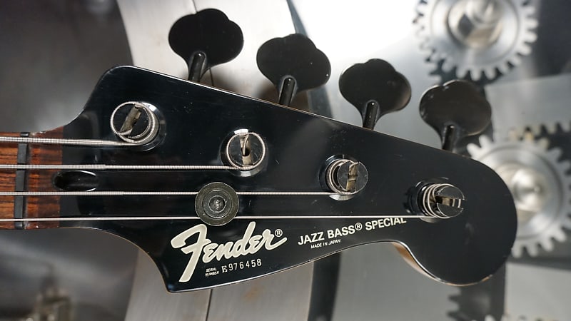 Fender Jazz Bass Special 1984 - 1987 - Black Japan | Reverb