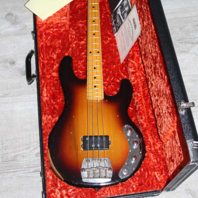 Ernie Ball Music Man Custom Shop Bass Stingray AC/DC Cliff Williams Limited Edition 2020 Back in Burst image 3