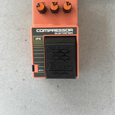 ギター Ibanez CP10 Compression Sustainer 1980s Ibanez CP10 Compressor/Sustainer Vintage Effects Pedal