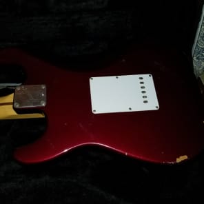 Fender Made In America USA Stratocaster Guitar Fender Stratocaster Clapton Beck Era 1991 Candy Apple Red image 6