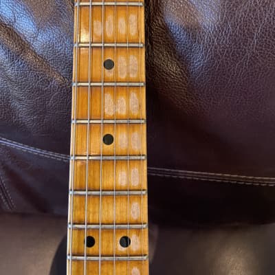 Fender Custom Shop '60 Reissue Stratocaster Relic 2010s White/Green image 7
