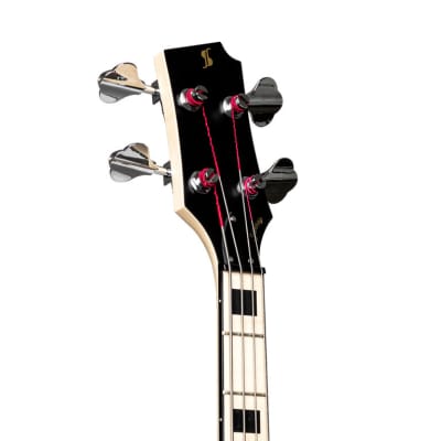STAGG Electric bass guitar Silveray series "J" model Natural Finish image 5