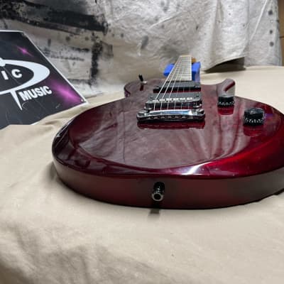 ESP LTD Eclipse Bolt-On Neck Singlecut Guitar - locking tuners missing backs! Red image 9