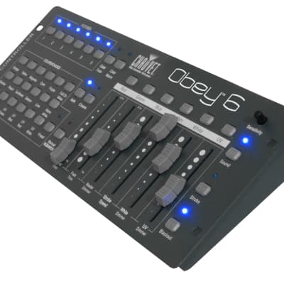 Chauvet DJ Obey 6 Compact Universal DMX-512 Controller Control Up To Six Fixtures image 1