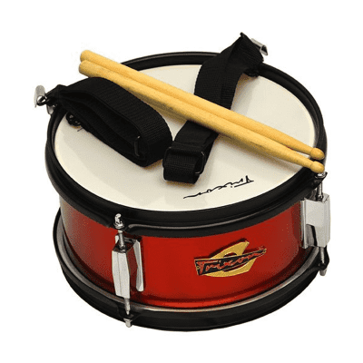 Trixon Junior Marching Snare Drum - Red Sparkle image 1
