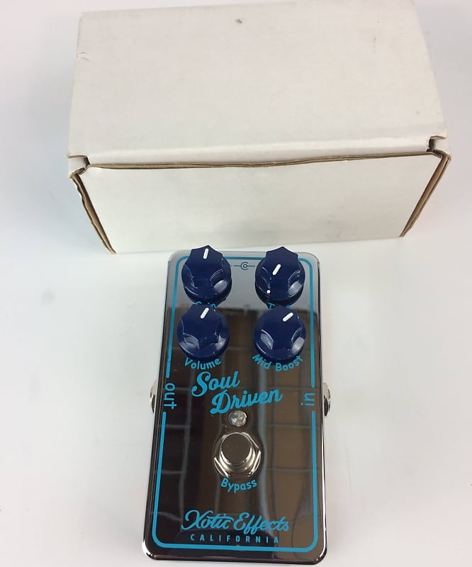 Xotic Soul Driven Overdrive Guitar Effect Pedal | Reverb