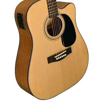 Revival  RG-10CE Dreadnaught Cutaway Spruce Top Mahogany 6-String Acoustic-Electric Guitar for sale