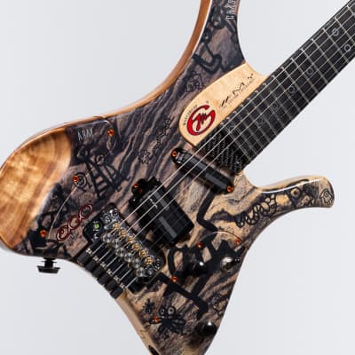 MarconiLab EGO my6 ART stoney W/Bag - Marconi Lab Guitar - See Video image 1