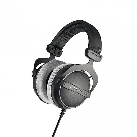 Beyerdynamic DT770-PRO-80 Closed Classic studio headphone w/single sided coiled image 1