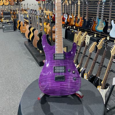 ESP LTD H-200 FM 2023 - See Thru Purple for sale