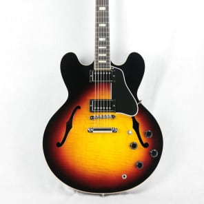 2017 Gibson ES-335 Slim Neck FIGURED Sunset Burst! Block 2017 Gibson ES-335 Slim Neck FIGURED Sunset Burst! Block
