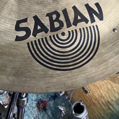 David Garibaldi's Tower of Power, Sabian 18" AA China Sizzle Cymbal, 6 Rivets 1486g 1990's image 6