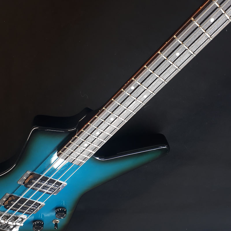 Fernandes Explorer Bass BXB55 Japan 80s - Blue | Reverb