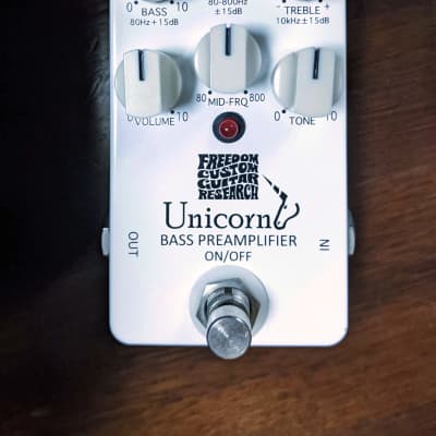 Freedom Custom Guitar Research Unicorn Bass Pre-Amp for sale