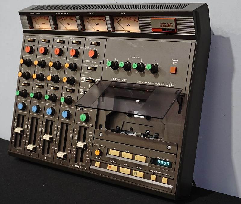 Teac Tascam Portastudio 244 80s 4 Track Multitrack Cassette