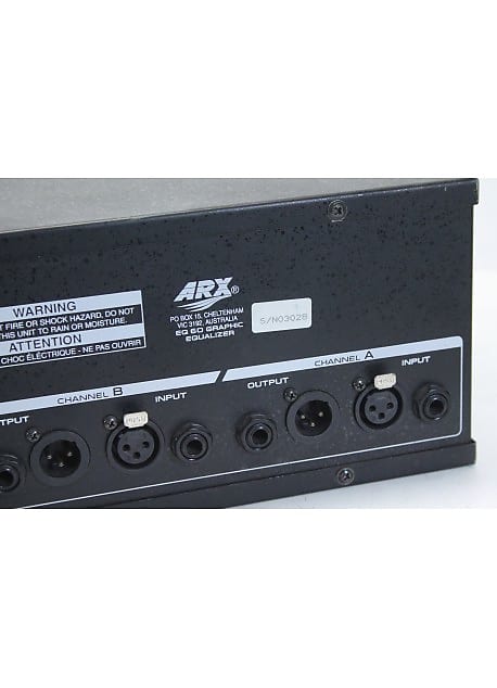 ARX-EQ60 - Graphic Equalizer | Reverb