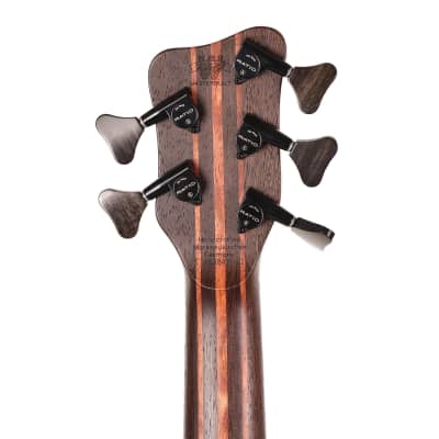 Warwick MasterBuilt Thumb NT 5-String Bass BroadNeck MasterReserve Buckeye Bubinga 2022 image 5