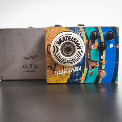 Tone for Change Limited Edition "Skatedeck" Fuzz Pedal for Skateistan Charity image 3
