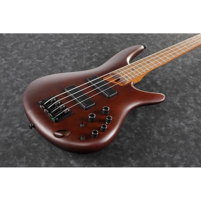 Ibanez SR500E 4-String Bass w/ Bartolini Pickups - Brown Mahogany image 5