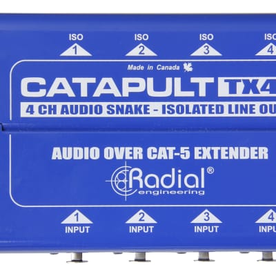 Radial CATAPULT TX4L 4-Channel Cat 5 Audio Snake image 1