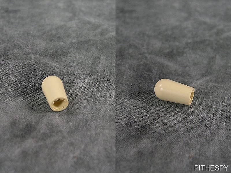 NEW ONE CREAM 3-WAY SWITCH TIP CAP FITS AMERICAN MADE USA PRS GIBSON GUITAR PART image 1
