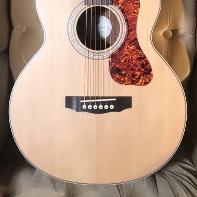Guild Westerly Collection Jumbo Junior with Mahogany Back and Sides and Pau Ferro Fretboard 2020 - Present - Natural image 5