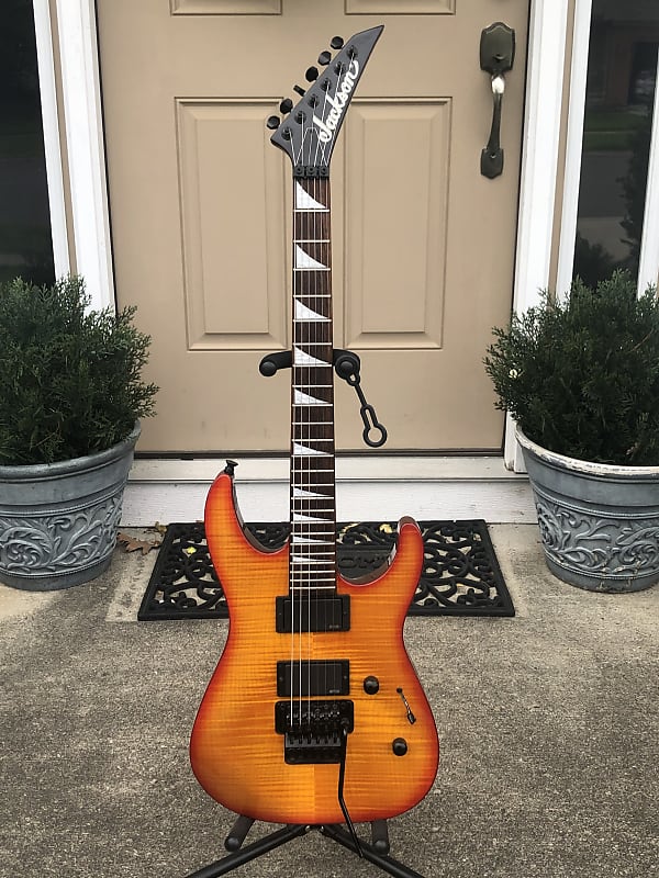 Jackson  SL3MG 2008 Trans Amber (Made in Japan) Soloist image 1